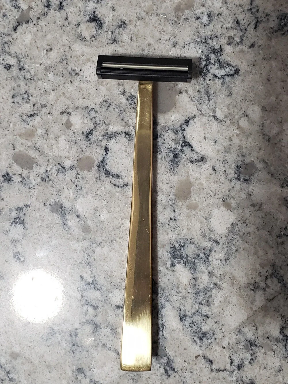 Vintage Avon Gift Collection Solid Brass Razor with Original Box